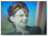 Sara Peillin pretendavusi į JAV viceprezidentes (interneto nuotrauka).