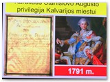 Kalvarijos istorijos ženklai
