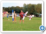 V.Baltakojis ir M.Karčiauskas Sasnavos aerodrome