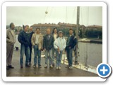 Oro akrobatai Soderhamn (Botnijos įlanka) uoste 1991 m. liepą.