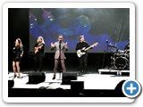 Scenoje Linas Adomaitis su grupe