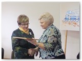 G. Naidiznavičienė ir mero pavaduotoja I. Lunskienė.