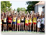 Austėjos Kuršvietytės foto - bėgime dalyvavo beveik 700 dalyvių.