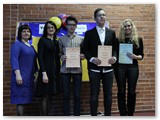 J. Rupšienė, L.Vaitkevičiūtės (II vieta) mokytoja, E.  Avižėnienė, M.Kraliko (III vieta) mokytoja, S. Liorančas (III vieta) ir jo mokytoja O. Grušelionienė.